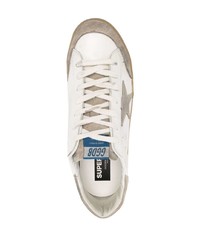 Baskets basses en daim blanches Golden Goose