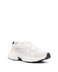 Baskets basses en daim blanches Puma