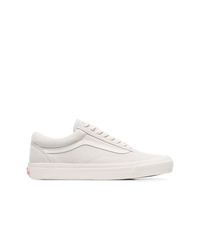 Baskets basses en daim blanches Vans