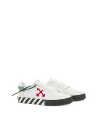 Baskets basses en daim blanches Off-White