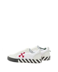 Baskets basses en daim blanches Off-White