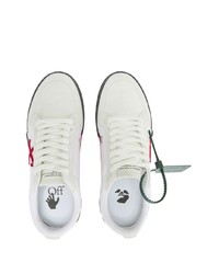 Baskets basses en daim blanches Off-White