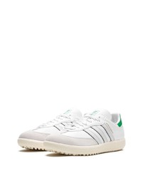 Baskets basses en daim blanches adidas