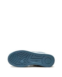 Baskets basses en daim bleu clair A Bathing Ape