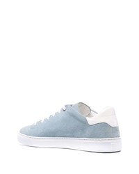 Baskets basses en daim bleu clair Billionaire