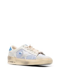 Baskets basses en daim bleu clair Golden Goose