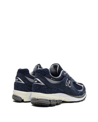 Baskets basses en daim bleu marine New Balance