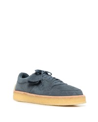 Baskets basses en daim bleu marine Clarks Originals