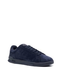 Baskets basses en daim bleu marine Polo Ralph Lauren