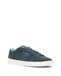 Baskets basses en daim bleu marine PS Paul Smith