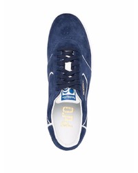 Baskets basses en daim bleu marine Pantofola D'oro