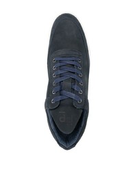Baskets basses en daim bleu marine Filling Pieces