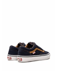 Baskets basses en daim bleu marine Vans