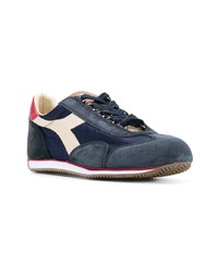 Baskets basses en daim bleu marine Diadora