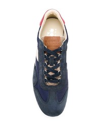 Baskets basses en daim bleu marine Diadora