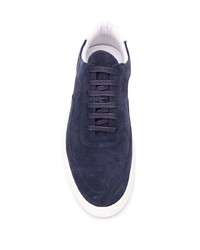 Baskets basses en daim bleu marine Filling Pieces