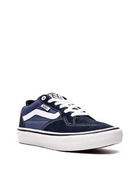 Baskets basses en daim bleu marine Vans