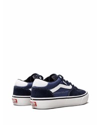 Baskets basses en daim bleu marine Vans