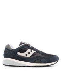 Baskets basses en daim bleu marine Saucony