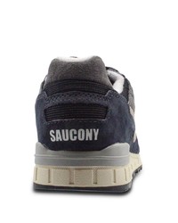 Baskets basses en daim bleu marine Saucony