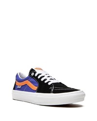 Baskets basses en daim bleu marine Vans