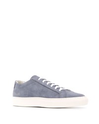 Baskets basses en daim bleues Common Projects