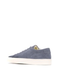 Baskets basses en daim bleues Common Projects