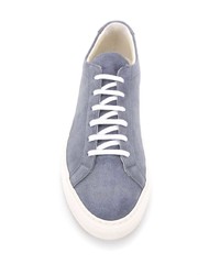 Baskets basses en daim bleues Common Projects