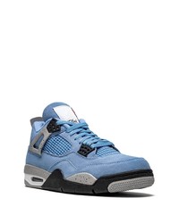 Baskets basses en daim bleues Jordan