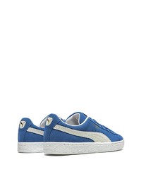 Baskets basses en daim bleues Puma