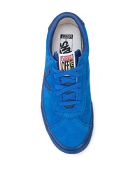 Baskets basses en daim bleues Vans