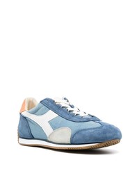 Baskets basses en daim bleues Diadora