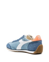 Baskets basses en daim bleues Diadora