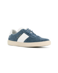 Baskets basses en daim bleues Paul Smith