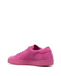 Baskets basses en daim fuchsia Paul Smith