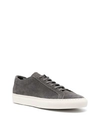 Baskets basses en daim gris foncé Common Projects