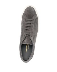 Baskets basses en daim gris foncé Common Projects