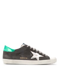 Baskets basses en daim gris foncé Golden Goose