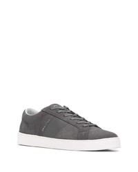 Baskets basses en daim gris foncé PS Paul Smith