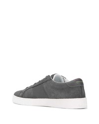 Baskets basses en daim gris foncé PS Paul Smith