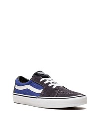 Baskets basses en daim gris foncé Vans