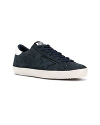 Baskets basses en daim gris foncé Golden Goose Deluxe Brand