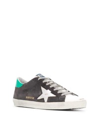 Baskets basses en daim gris foncé Golden Goose