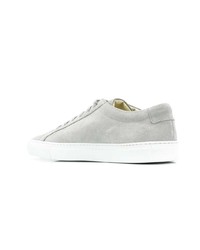 Baskets basses en daim grises Common Projects