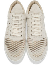 Baskets basses en daim grises Filling Pieces