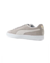 Baskets basses en daim grises Puma