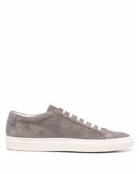 Baskets basses en daim grises Common Projects