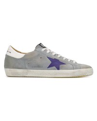 Baskets basses en daim grises Golden Goose