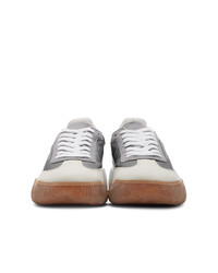 Baskets basses en daim grises Stella McCartney