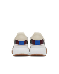 Baskets basses en daim grises Stella McCartney